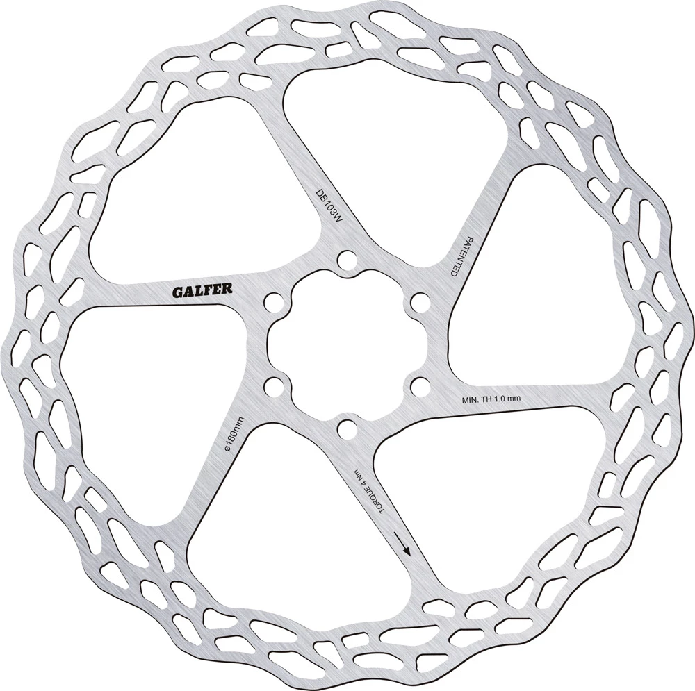 Galfer-bike Disque De Frein Wave® Fixed Road 6 Trous 4 Galfer-bike Disque De Frein Wave® Fixed Road 6 Trous – Image 4