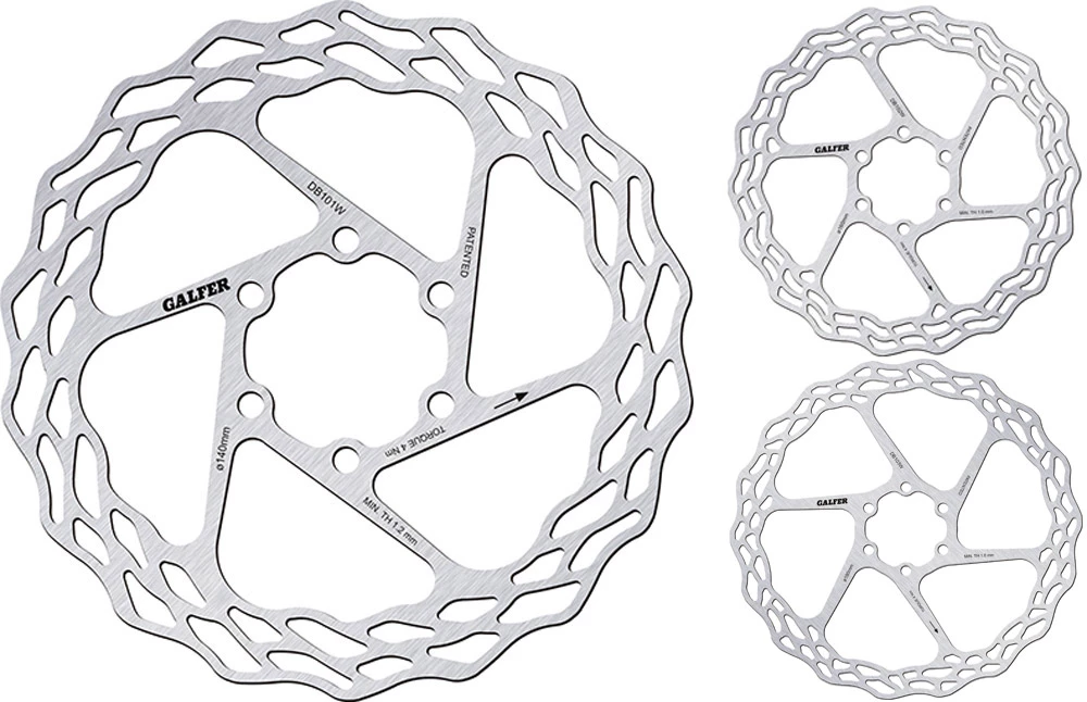 Galfer-bike Disque De Frein Wave® Fixed Road 6 Trous 1 Galfer-bike Disque De Frein Wave® Fixed Road 6 Trous