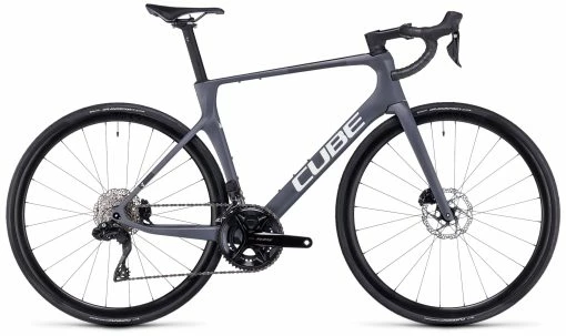 Cube Agree C:62 Grey´n´black -Vélo de route Soldes Agree C62 grey n black 678050