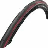 Schwalbe Pneu Pliant One Addix 25-622 2 Schwalbe Pneu Pliant One Addix 25-622 -Vélo de route Soldes HS462A SCHWALBE ONE red stripes