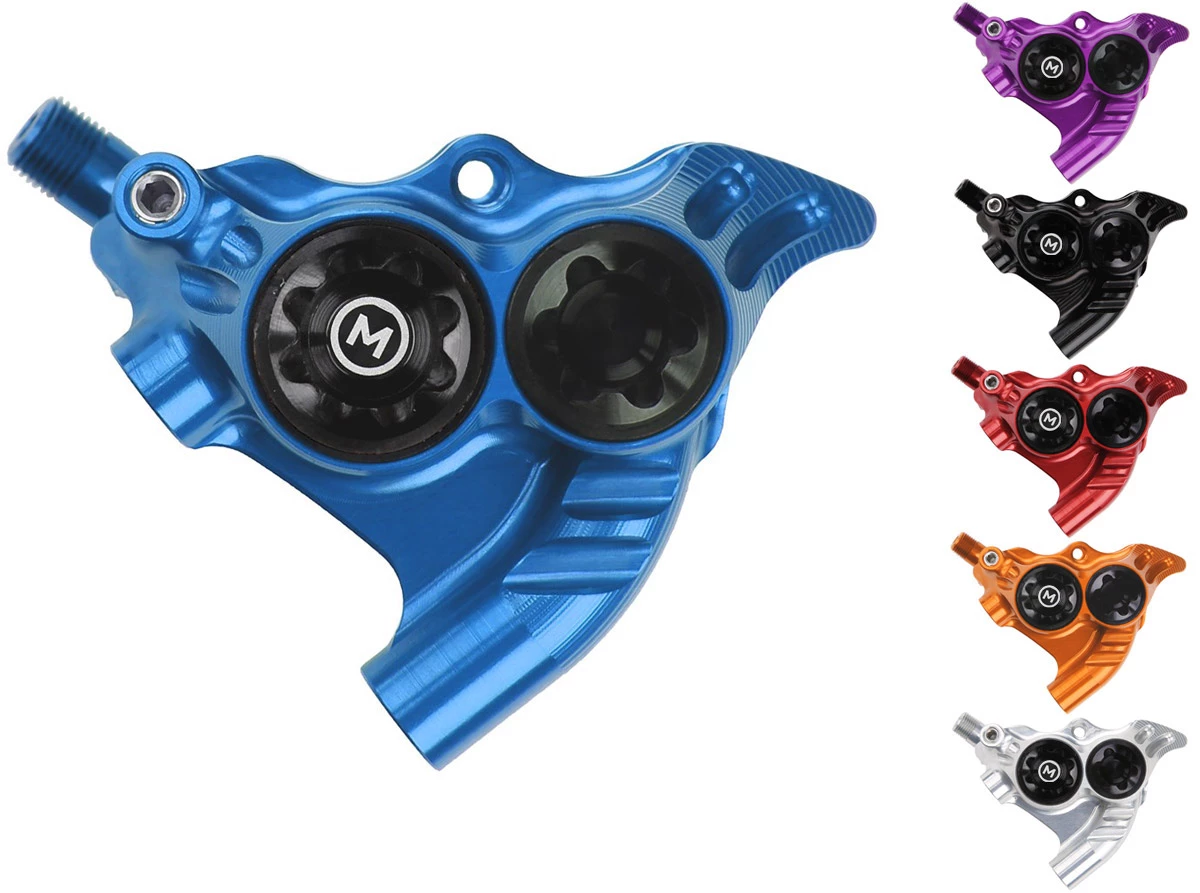 HOPE RX4+ Flat Mount Rear +20mm Mineral Oil Brake Caliper 1 HOPE RX4+ Flat Mount Rear +20mm Mineral Oil Brake Caliper