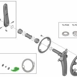 Shimano Kit Magnétique Outil De Fixation Pour FC-R9100P/R9200P -Vélo de route Soldes Shimano Magnetset Befestigungstool fur FC R9100P R9200P Y1VU00030 a