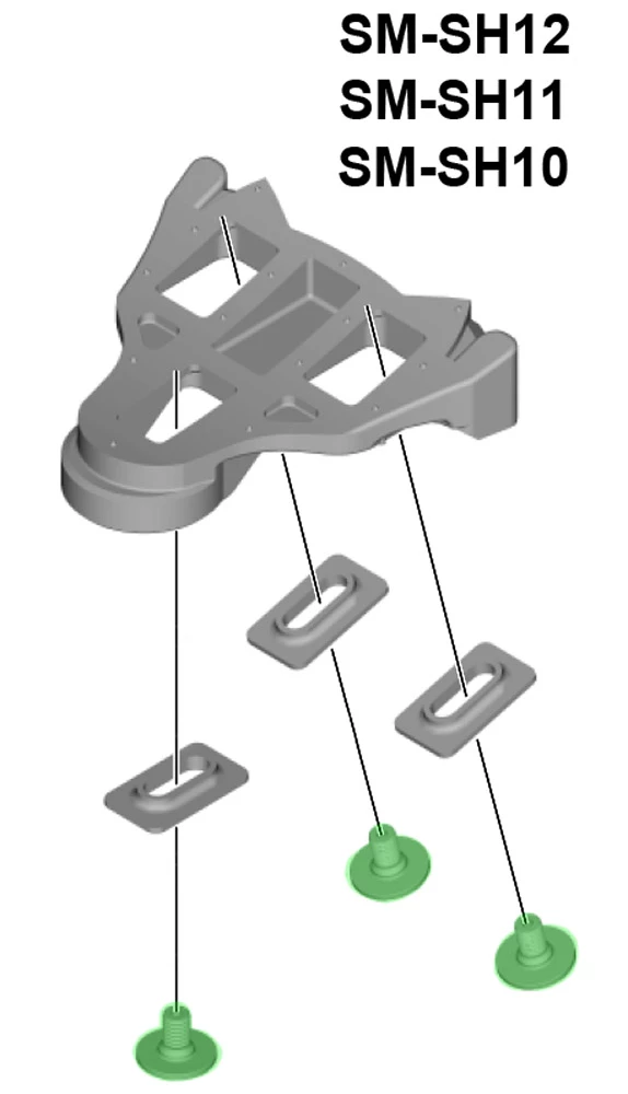 Shimano Vis De Plaque De Chaussure M5 X 8mm Pour SM-SH10/11/12 3 Shimano Vis De Plaque De Chaussure M5 X 8mm Pour SM-SH10/11/12 – Image 3