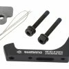 Shimano SM-MA-R160P/D Adaptateur Post-Mount à Flat-Mount Pour Rotor Arrière De 160mm -Vélo de route Soldes Shimano Adapter Postmount HR auf Flat Mount 160mm SM MA R160PDH ISMMAR160PDH a