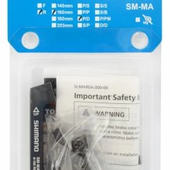Shimano SM-MA-R160P/D Adaptateur Post-Mount à Flat-Mount Pour Rotor Arrière De 160mm -Vélo de route Soldes Shimano Adapter Postmount HR auf Flat Mount 160mm SM MA R160PDH ISMMAR160PDH b