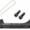 Shimano SM-MA-F140P/D Adaptateur PostMount à FlatMount Pour Rotor Avant 140mm 3 Shimano SM-MA-F140P/D Adaptateur PostMount à FlatMount Pour Rotor Avant 140mm -Vélo de route Soldes Shimano Adapter Postmount VR auf Flat Mount 140mm SM MA F140PDA ISMMAF140PDA a