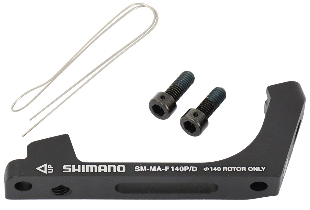 Shimano SM-MA-F140P/D Adaptateur PostMount à FlatMount Pour Rotor Avant 140mm 1 Shimano SM-MA-F140P/D Adaptateur PostMount à FlatMount Pour Rotor Avant 140mm