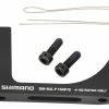 Shimano SM-MA-F160P/D Adaptateur Post-Mount à Flat-Mount Pour Rotor Avant De 160mm 8 Shimano SM-MA-F160P/D Adaptateur Post-Mount à Flat-Mount Pour Rotor Avant De 160mm -Vélo de route Soldes Shimano Adapter Postmount VR auf Flat Mount 160mm SM MA F160PDA ISMMAF160PDA a