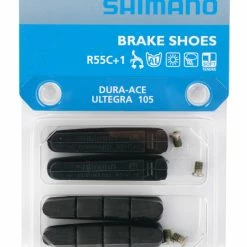Shimano R55C+1 Patins De Frein V-Brake Pour DURA ACE/ULTEGRA/105 (Jantes En Alliage) 3 Shimano R55C+1 Patins De Frein V-Brake Pour DURA ACE/ULTEGRA/105 (Jantes En Alliage) -Vélo de route Soldes Shimano Bremsbelage R55C 1 Y8FA98132 2