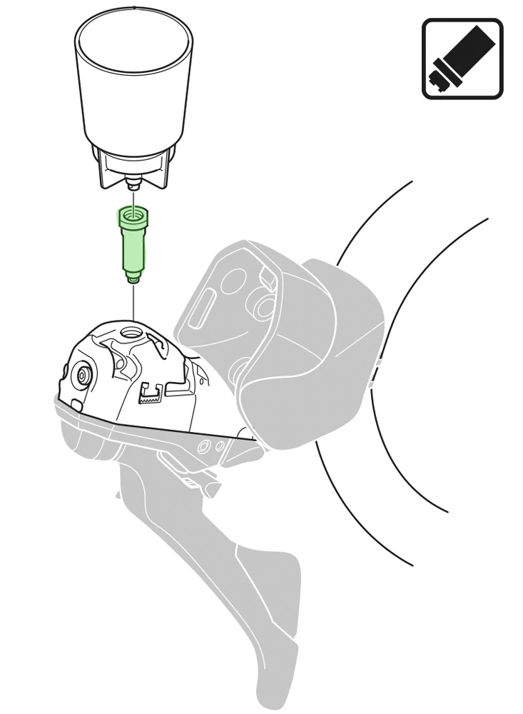 Shimano Adaptateur De Ventilation Pour ST-R9120/R9170/R8020/R8070 2 Shimano Adaptateur De Ventilation Pour ST-R9120/R9170/R8020/R8070 – Image 2