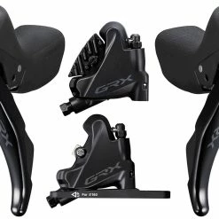 Shimano GRX ST-RX400+BR-RX400 Kit De Freins à Disque 2x10 Vitesses