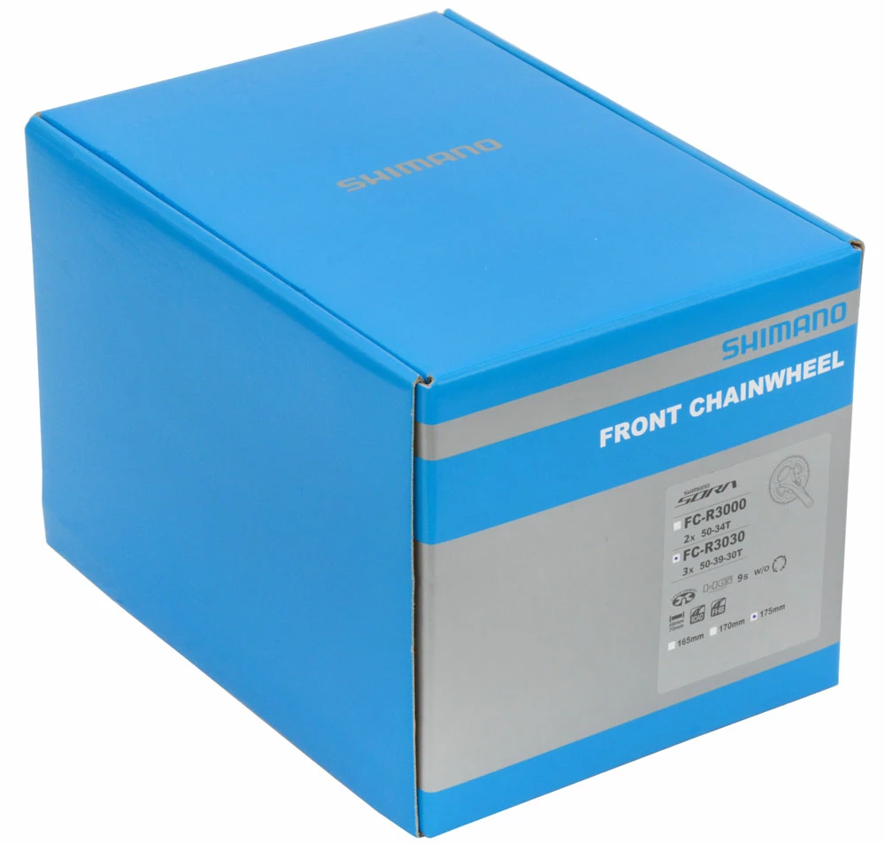 Shimano Pédalier SORA FC-R3030 3x9 Vitesses 50/39/30 175mm 2 Shimano Pédalier SORA FC-R3030 3x9 Vitesses 50/39/30 175mm – Image 2