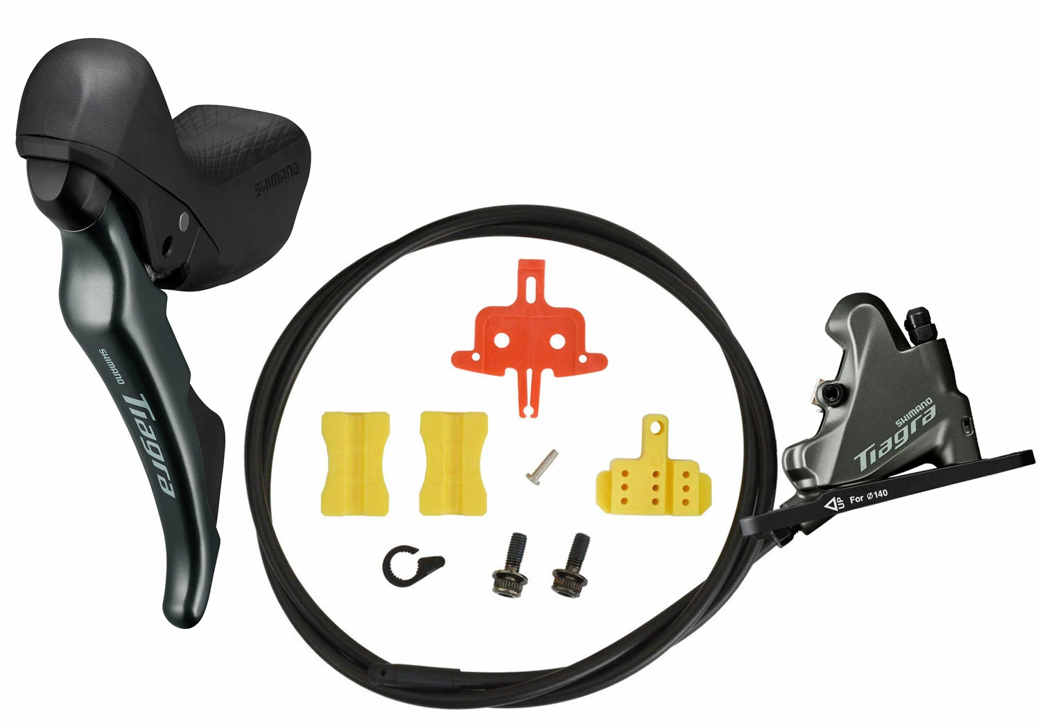 Shimano TIAGRA ST-4720+BR-4770 Frein à Disque Double Avant 2 Shimano TIAGRA ST-4720+BR-4770 Frein à Disque Double Avant – Image 2