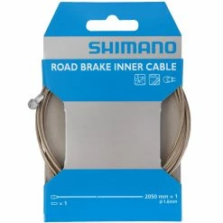 Shimano Câble De Frein SUS En Acier Inoxydable Pour Vélo De Course 1,6mm X 2050mm
