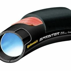Continental Pneu Boyau Sprinter 22-622 6 Continental Pneu Boyau Sprinter 22-622 -Vélo de route Soldes Sprinter 22mm cut scaled