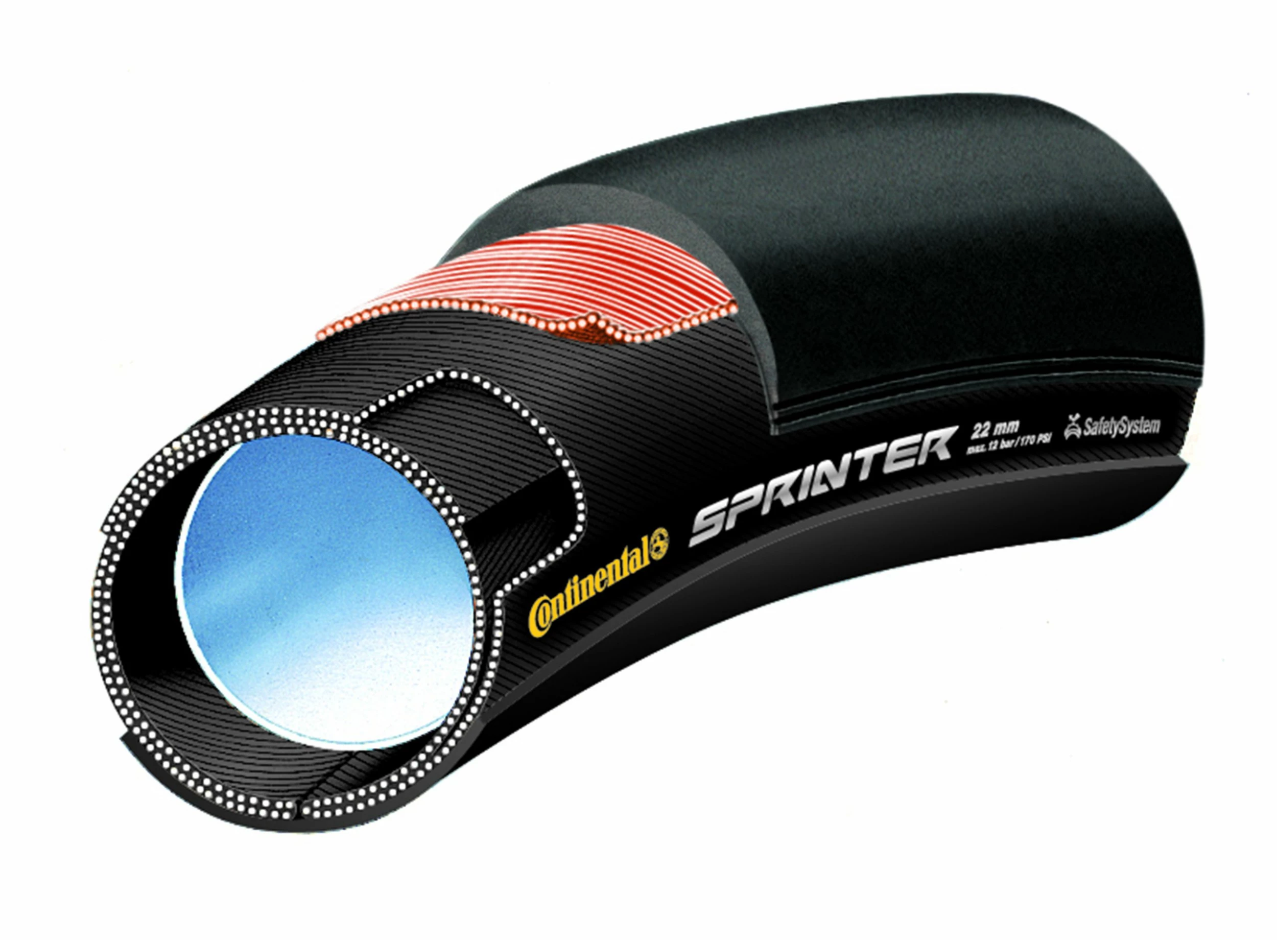 Continental Pneu Boyau Sprinter 22-622 3 Continental Pneu Boyau Sprinter 22-622 – Image 3