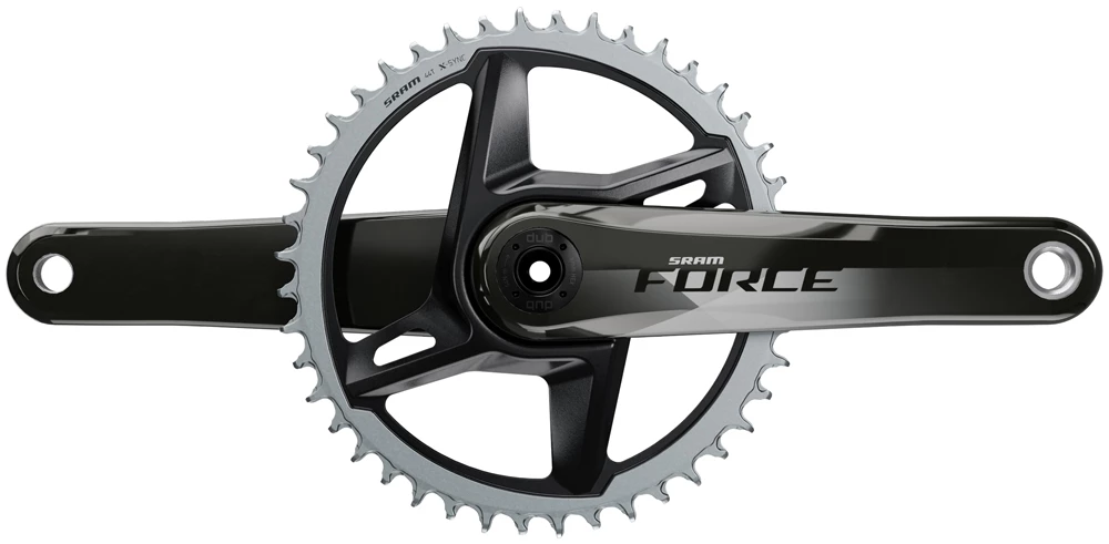 SRAM Force Wide DUB 1x12 Vitesses, Manivelle 40T 1 SRAM Force Wide DUB 1x12 Vitesses, Manivelle 40T