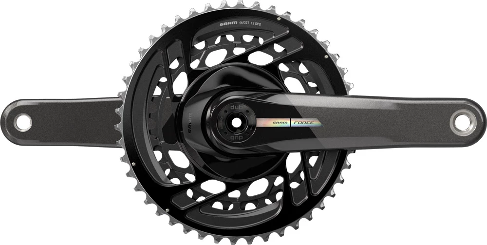 SRAM Manivelle Force DUB 2x12 Vitesses 46/33T 1 SRAM Manivelle Force DUB 2x12 Vitesses 46/33T