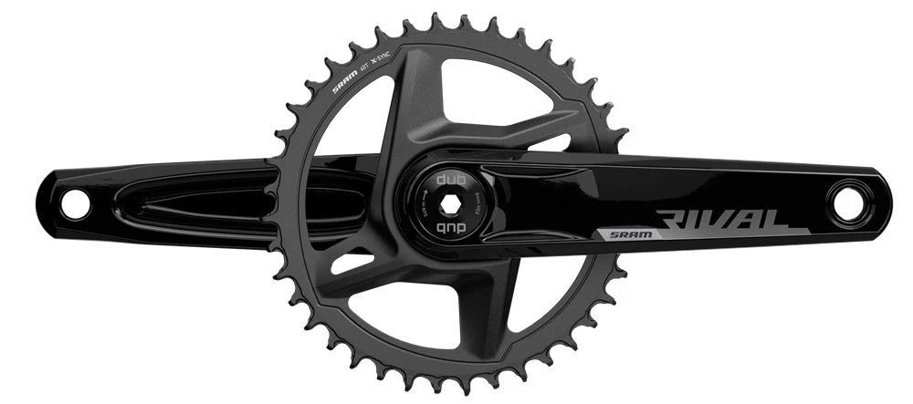 SRAM Rival DUB Wide 1x12-speed Manivelle 40T 1 SRAM Rival DUB Wide 1x12-speed Manivelle 40T
